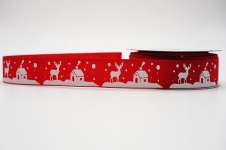 Rentier & Weihnachtsband - rot
